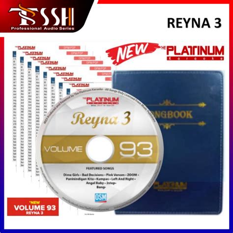 Platinum Reyna 3 Songbook Songlist Updated CD Vol 93 Lazada PH