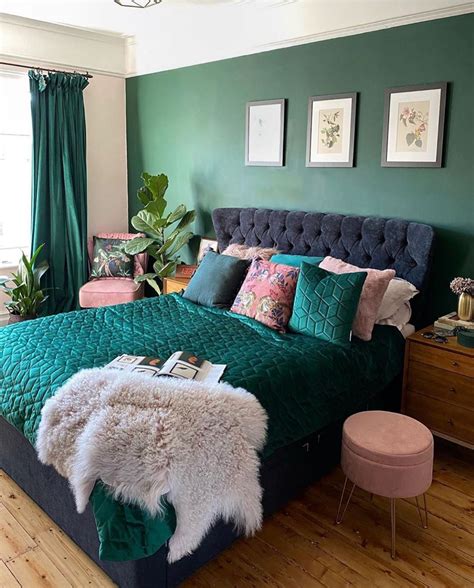 Jan Skácelík On Instagram Beautiful Green Tones At The Bedroom Of