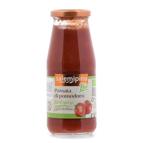 Passata Pomidorowa Passata Di Pomodoro Bio 420g Salemipina Sklep