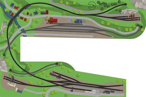 H Gleisplan F R Einen Realistischen Nebenbahnbetrieb Mit Schotterwerk