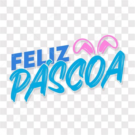 Lettering Feliz Páscoa Eps Png Download Designi