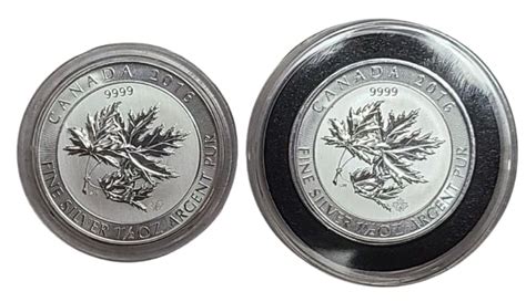 Canadian Superleaf Oz Silver Maple Leaf Coin