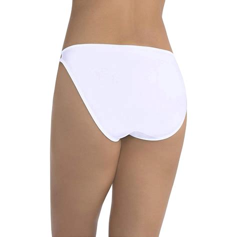 Vanity Fair Women S Illumination String Bikini Panty Star White Size