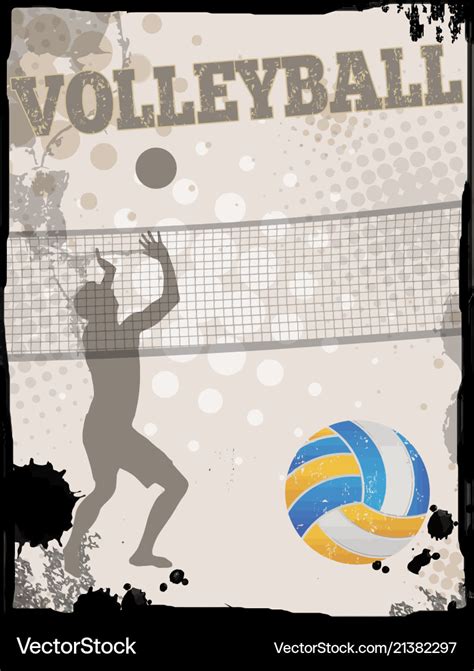 Cool Volleyball Poster Ideas