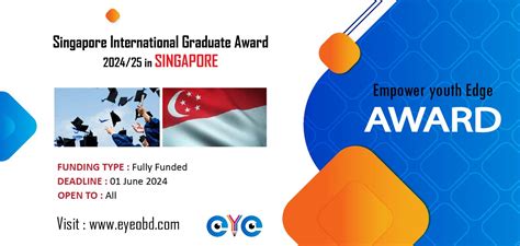 Singapore International Graduate Award 2025 Fully Funded SINGA 2025