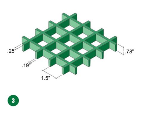 Molded Grating Amd Fiberglass Grating