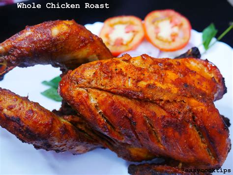 Whole Chicken Roast Recipe In Oven Chicken Recipes Easy Cook Tips