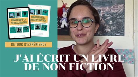 Écrire un livre de non fiction Aude Réco YouTube