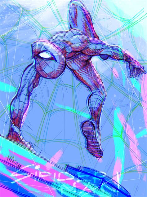 Artstation Spider Man Into The Spider Verse