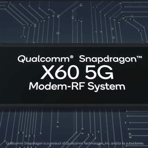 Snapdragon X60 Un Nouveau Modem Et Des Modules Dantenne 5g Chez Qualcomm