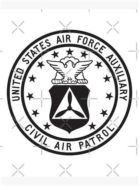 Usaf Civil Air Patrol Seal Photographic Print For Sale By