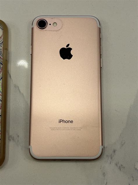 Apple Iphone Gb Rose Gold Unlocked Smartphone Good Condition Ebay