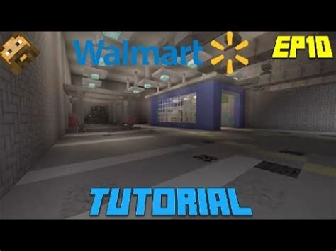 Minecraft Walmart Tutorial Episode 10 Car Shop Finished YouTube