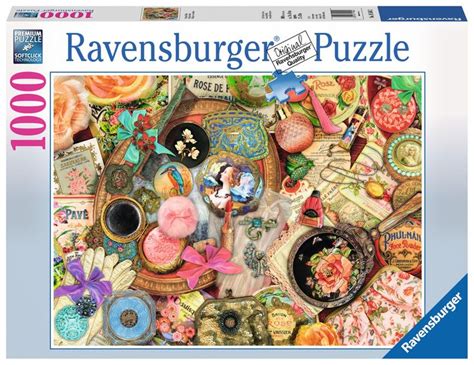 Ravensburger 1000 Pieces Vintage Collage Vintage Collage Jigsaw Puzzles Art Jigsaw Puzzles