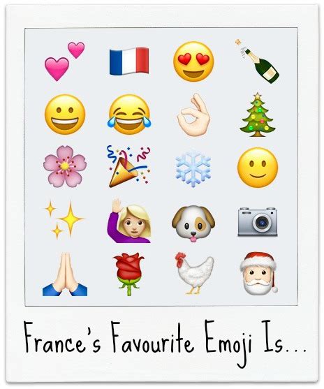 Frances Favourite Emoji Is A French Collection