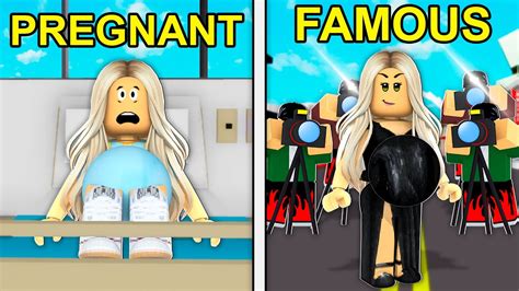 Pregnant And Famous Roblox Brookhaven Youtube