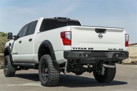 Nissan Titan Xd Stealth Fighter Rear Bumper W Sensors