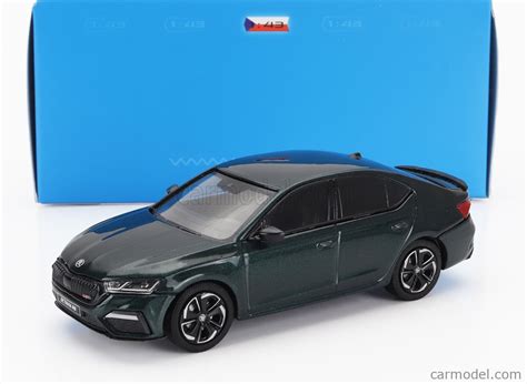 Abrex Abz Hl Scale Skoda Octavia Iv Rs Green Met