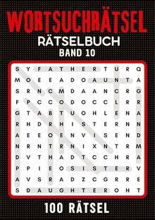 Wortsuchrätsel Rätselbuch Band 10 Großdruck Wortsuchrätsel