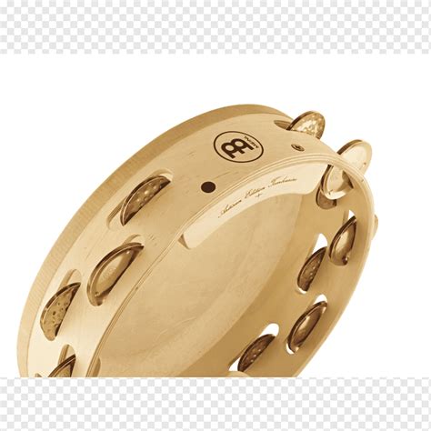 Percusion De Oro Oro Metal Pandereta Cabeza Rapada Png Pngwing