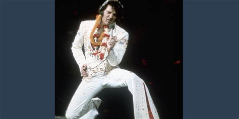 Elvis Presleys Iconic Body Accentuating Jumpsuits Were Seductive Claims Author