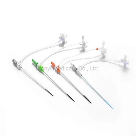 Disposable Femoral Medical Introducer Sheath Kit Medical Using