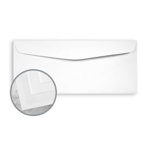 Bright White Envelopes No Commercial X Lb Text