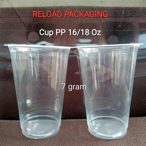 Jual Isi Pcs Gelas Plastik Pp Oz Oz Plastic Cup Pp Oz