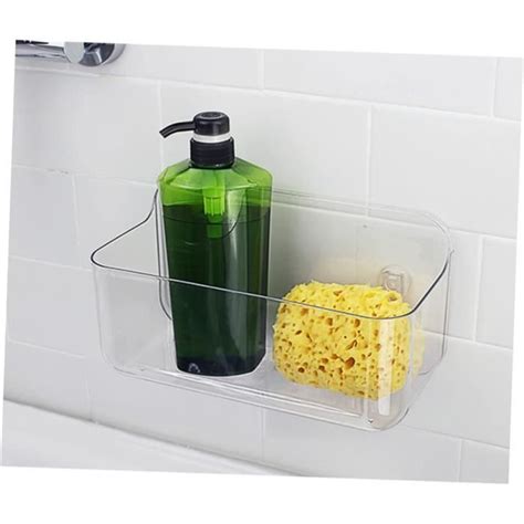 Étagère De Douche Ventouse Paniers De Rangement De Garde Manger