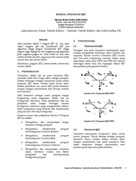 Pdf Contoh Laporan Ieee Dokumen Tips