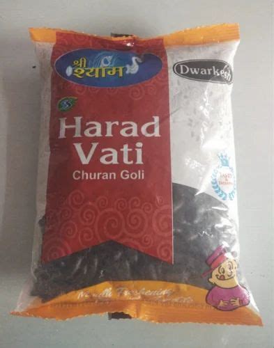 Black Round 500g Shri Shyam Harad Vati Churan Goli Packaging Type