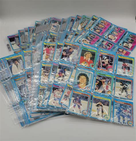 O Pee Chee Complete Set W Wayne Gretzky Slab Card Froggers