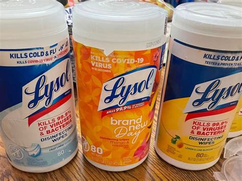 Hurry! Lysol Disinfecting Wipes 3-Pack Just $6.98 at HomeDepot.Com (Reg ...