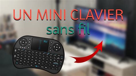 Un Mini Clavier Sans Fil Pour Controler Votre Tv Youtube