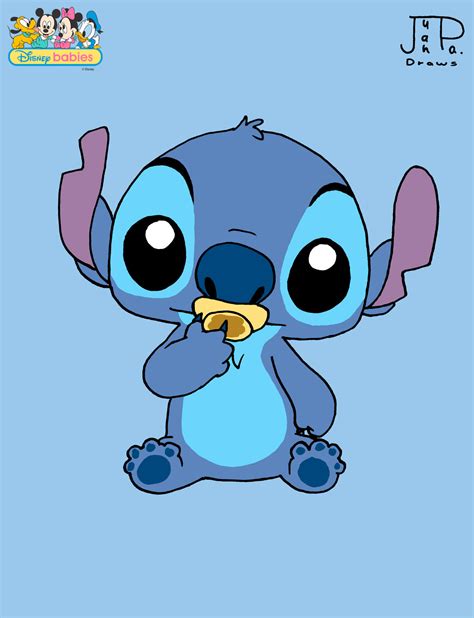 Disney Babies - Stitch by JuanpaDraws on DeviantArt