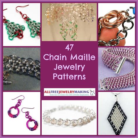 46 Free Chain Maille Jewelry Patterns Jewelry Patterns Diy Jewelry Inspiration Chainmaille