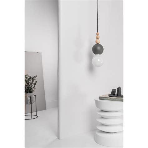 Loft Bala Ciemnoszara Strukturalna Lampa Wisz Ca Kolorowe Kable