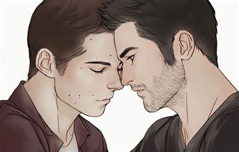 Pin Em Yes Mostly Sterek Sterek Fanart Teen Wolf Stiles Derek Teen Wolf