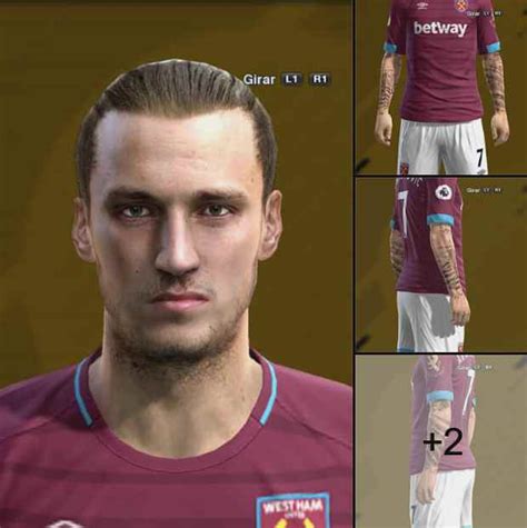 Ultigamerz Pes Marko Arnautovi West Ham United Face Tattoo