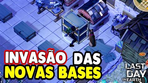 INVASÃO DAS NOVAS BASES Last Day On Earth YouTube