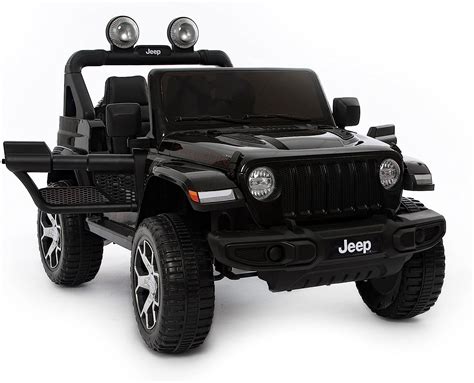 Voiture Lectrique Enfant Jeep Wrangler Rubicon Noir V X