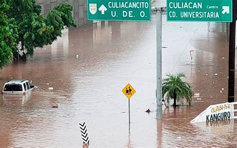 Fuertes Lluvias Inundan Centro Y Norte De Sinaloa Colima Medios