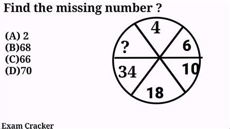 Missing Numbers Reasoning Tricks Missing Number In Reasoning Circle