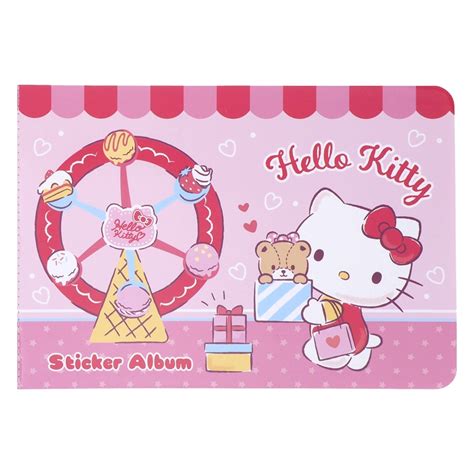 Hello Kitty 貼紙簿連貼紙 志成文具有限公司 CHI SHING STATIONERY CO LTD