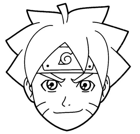 Desenhos De Boruto Para Colorir Pintar E Imprimir Colorironline