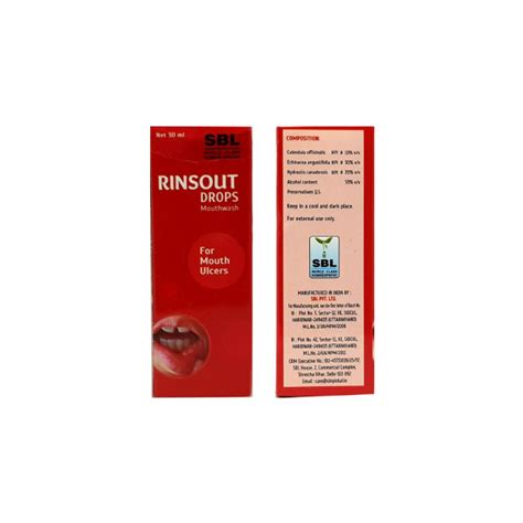 SBL Rinsout Drops 30 Ml Multimedicos