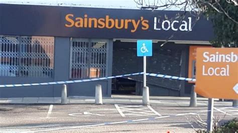 Police Appeal After Break In At Newhall Sainsburys Local Bbc News