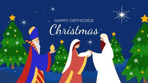 Orthodox Christmas Design Background in EPS, Illustrator, JPEG, PSD ...