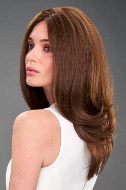 Layla Swiss Lace Front French Drawn Monotop Colour B Hot Fudge