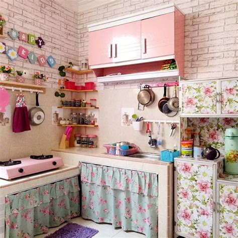 Dapur Sederhana Shabby Chic Konsep Terpopuler